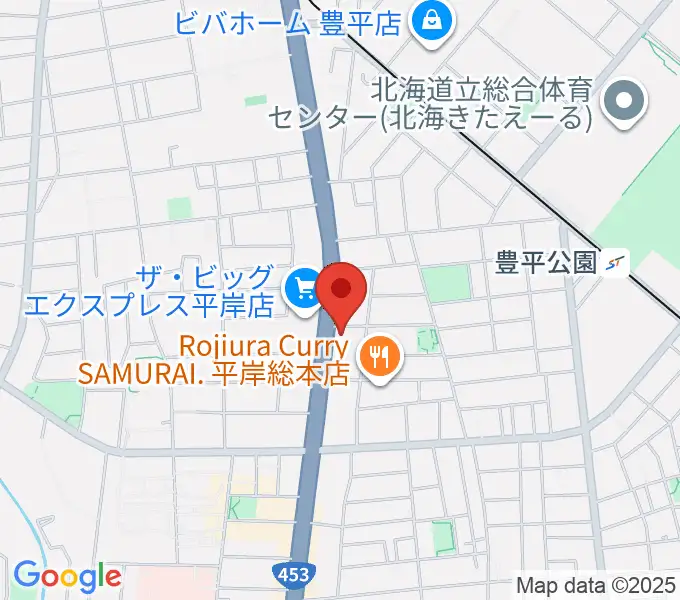 札幌ミュージック&エンターテインメント専門学校の地図