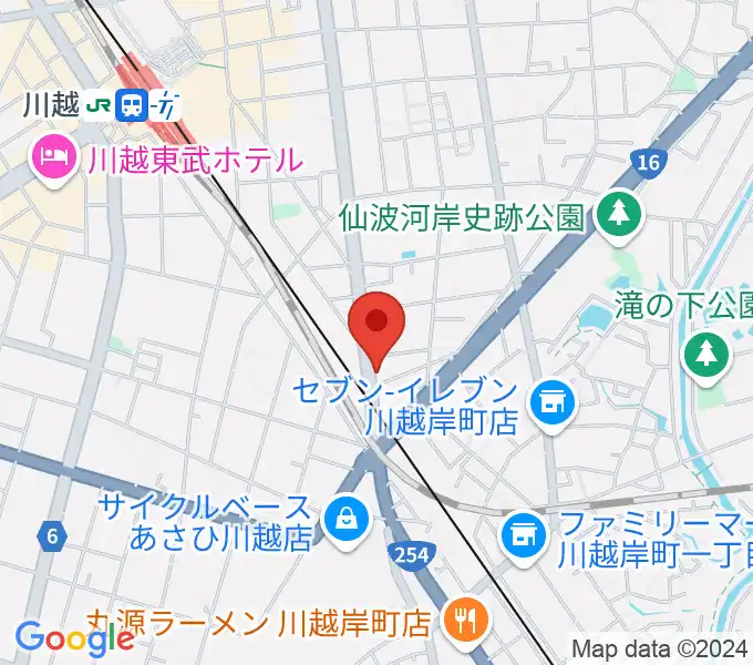 東京国際音楽療法専門学院の地図