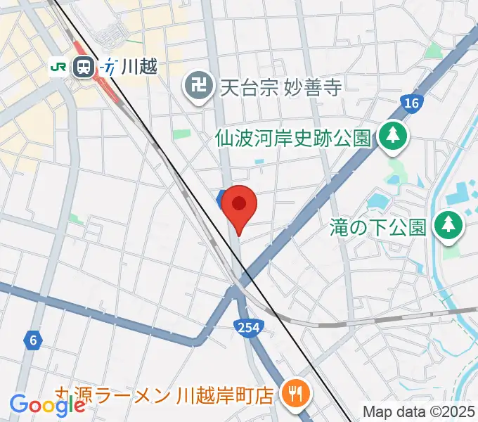 東京国際音楽療法専門学院の地図