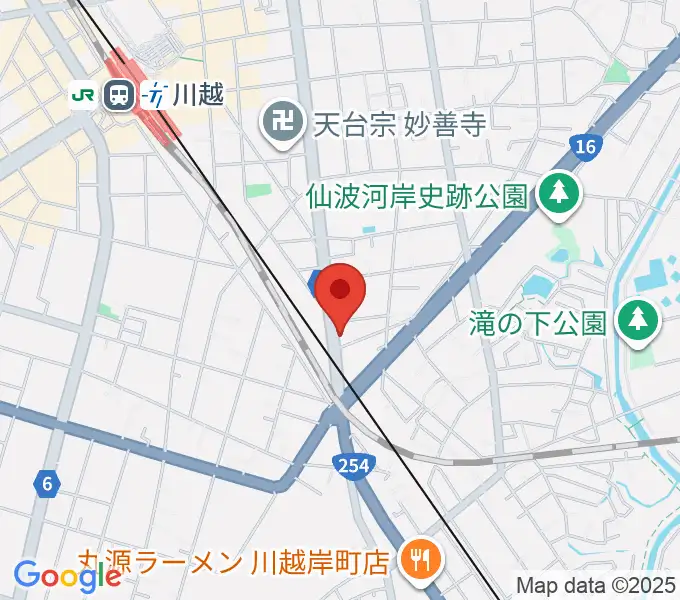東京国際音楽療法専門学院の地図