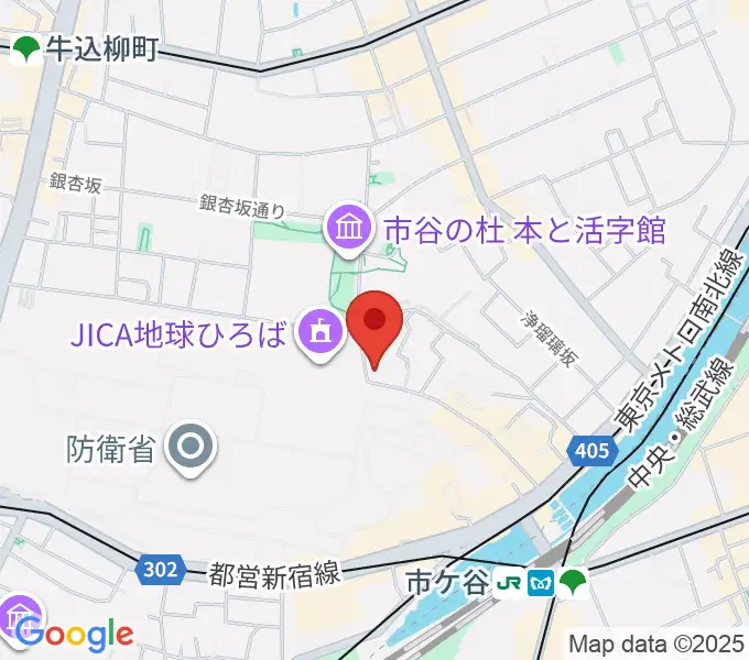 麗扇会日本文化学院の地図