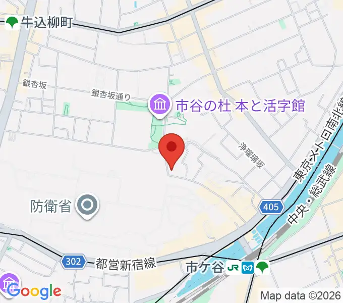 麗扇会日本文化学院の地図