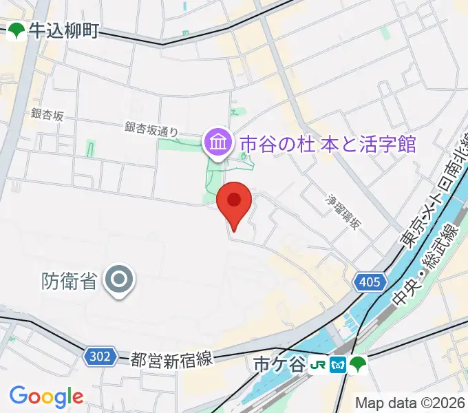 麗扇会日本文化学院の地図
