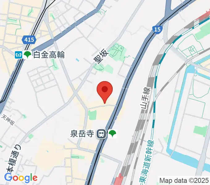 サンピアノ音楽教室の地図