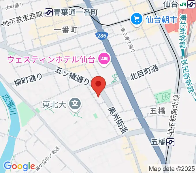 東音文化アカデミーの地図