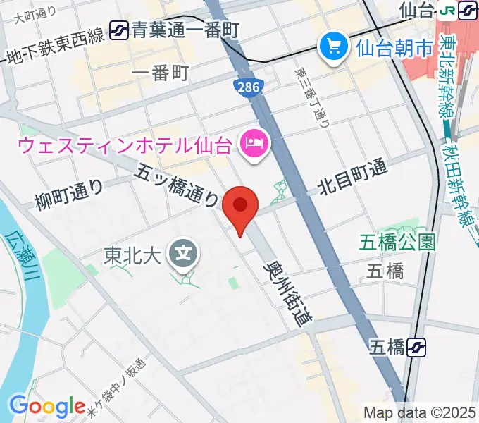 東音文化アカデミーの地図