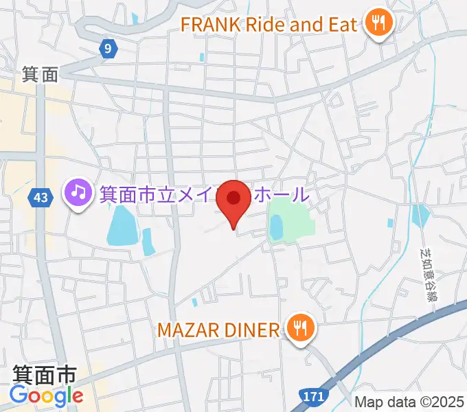 ニーモック音楽教室の地図