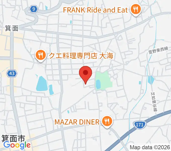 ニーモック音楽教室の地図