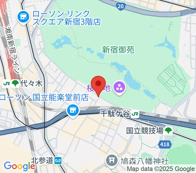 MAGICO音楽教室の地図