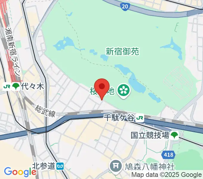 MAGICO音楽教室の地図