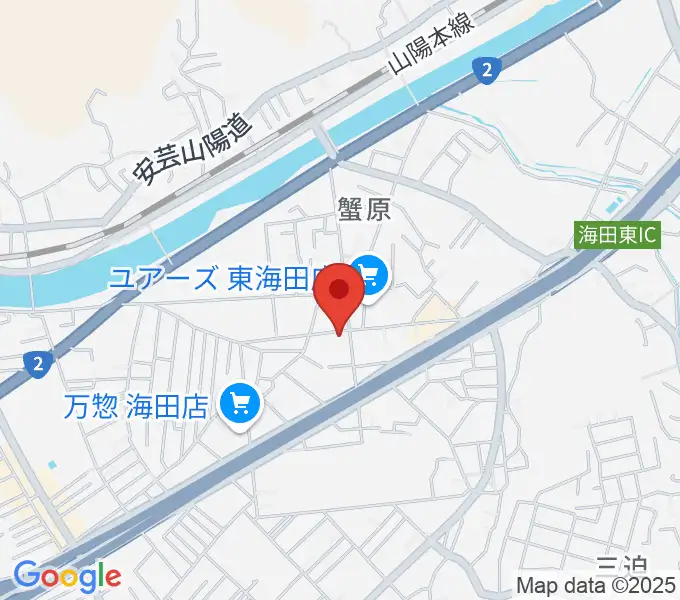 アトリエBの地図