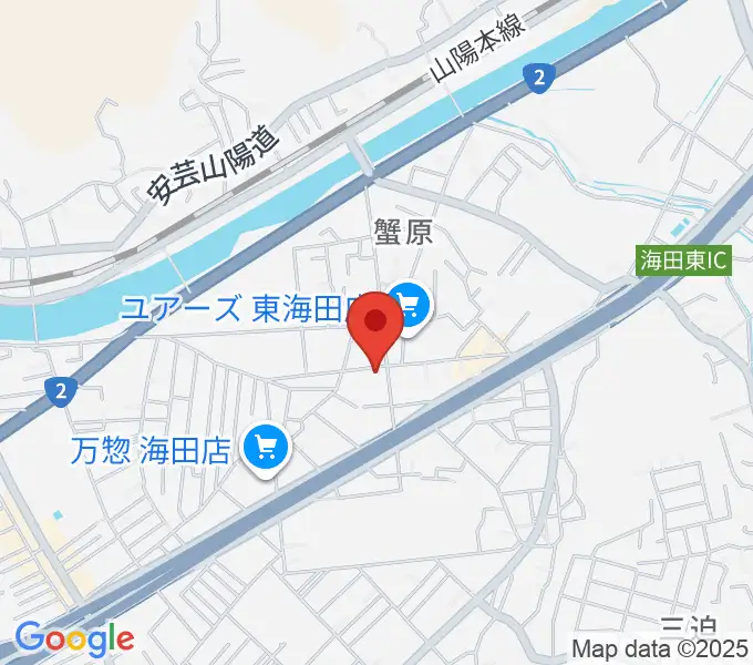 アトリエBの地図