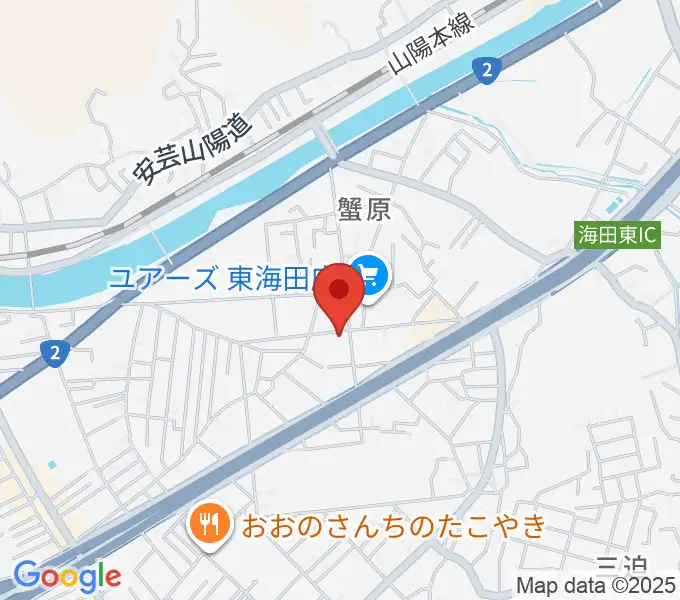 アトリエBの地図