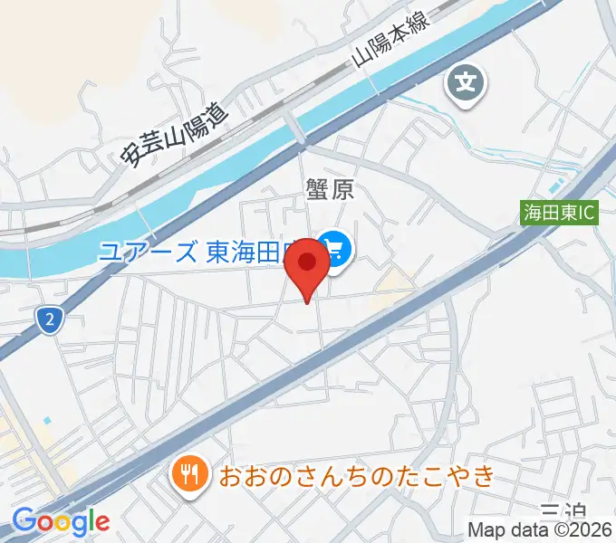 アトリエBの地図