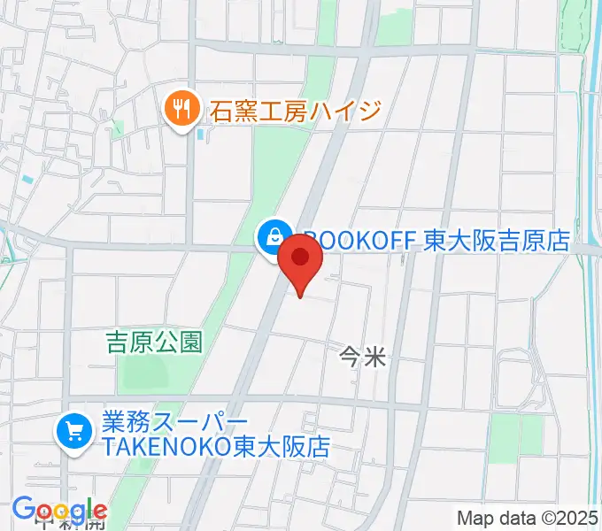 トライアッドＳＯＵＮＤドラム教室の地図