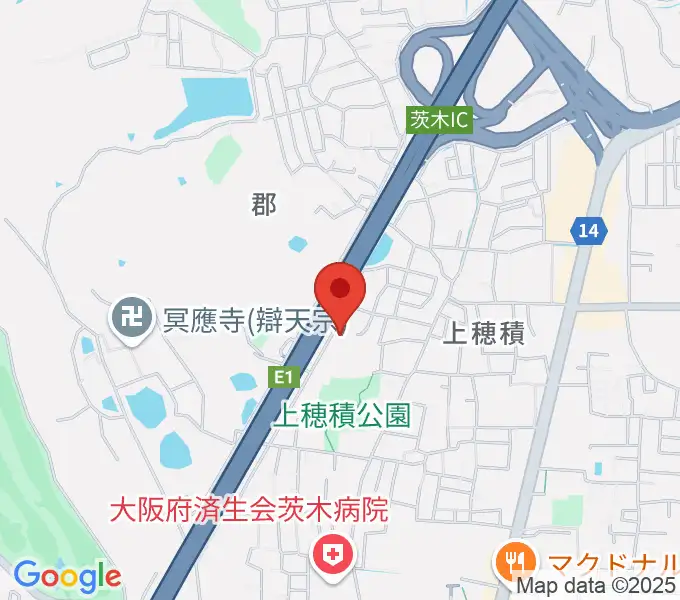 クレール音楽教室の地図