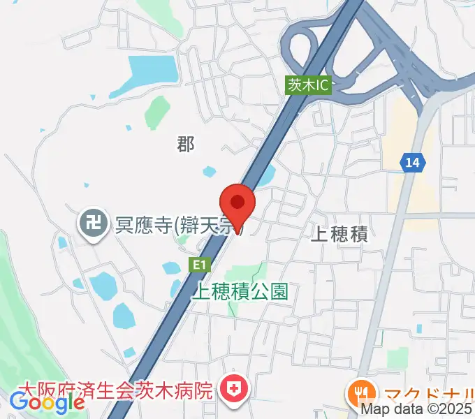 クレール音楽教室の地図