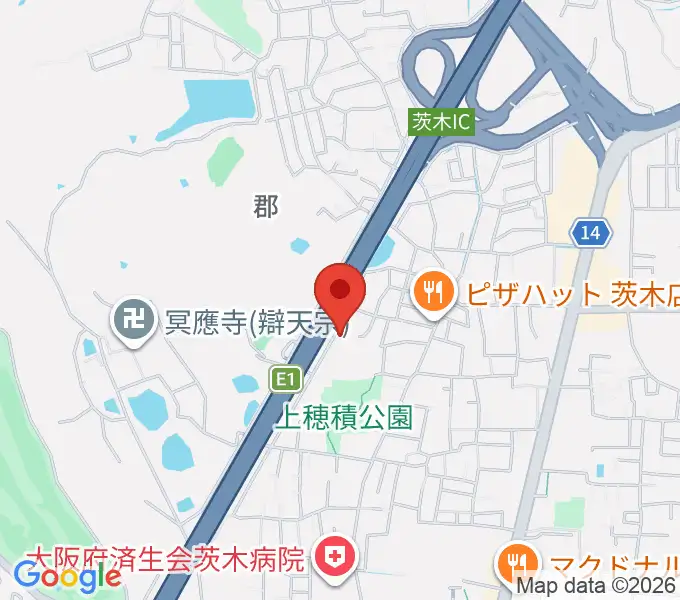 クレール音楽教室の地図