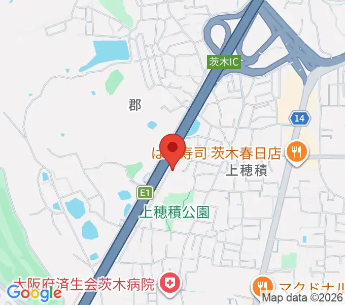 クレール音楽教室の地図