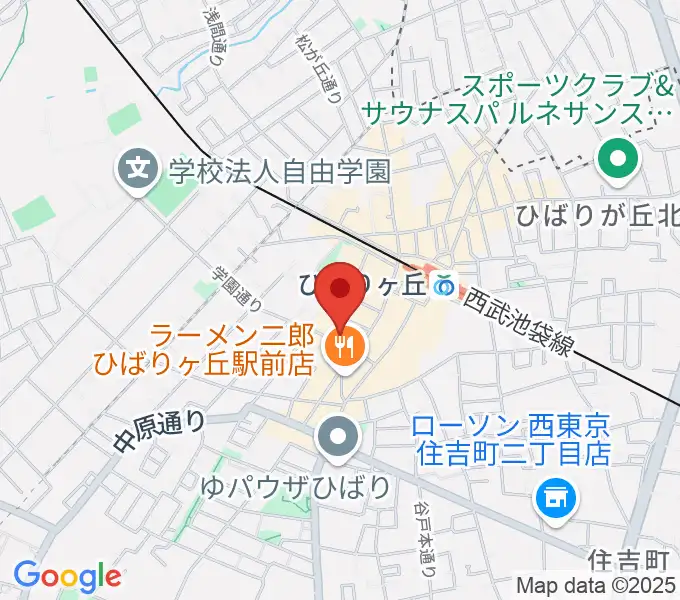 佐藤美保子ピアノ音楽教室の地図