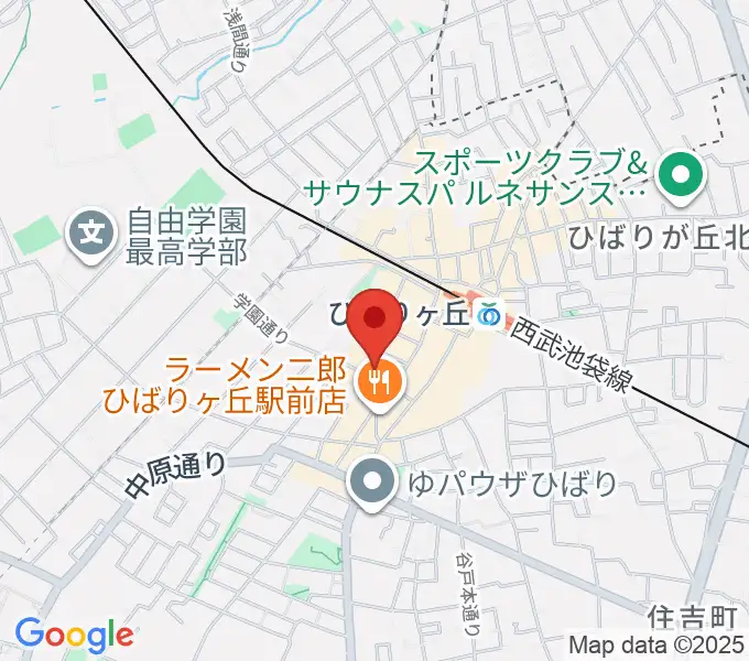 佐藤美保子ピアノ音楽教室の地図