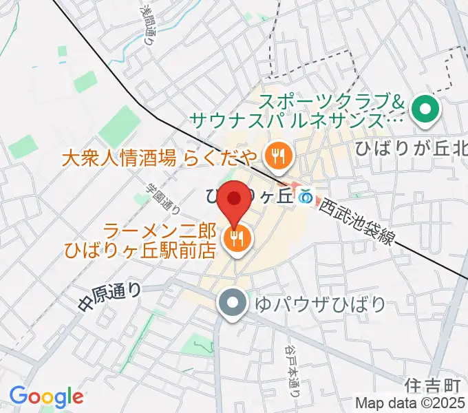 佐藤美保子ピアノ音楽教室の地図