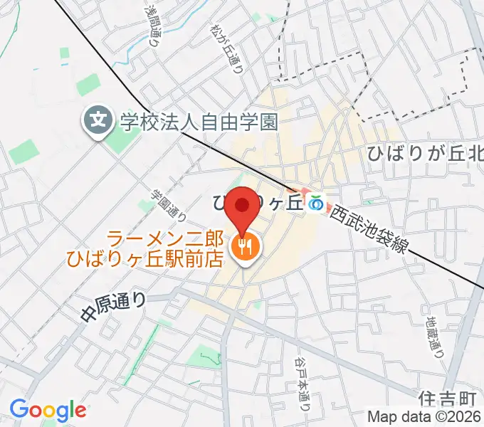 佐藤美保子ピアノ音楽教室の地図