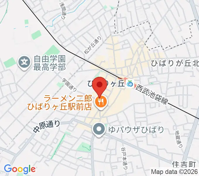 佐藤美保子ピアノ音楽教室の地図