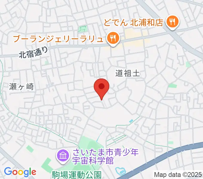 ジャズピアノ教室Side by Sideの地図