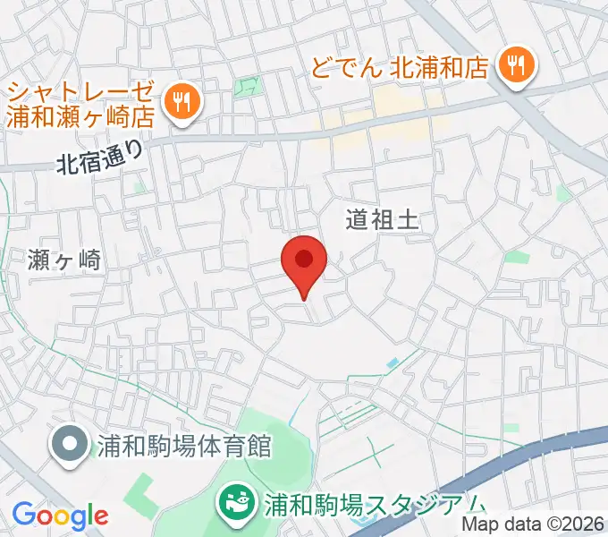 ジャズピアノ教室Side by Sideの地図