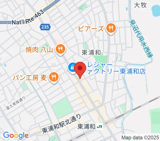 音楽教室Tutti Musicの地図