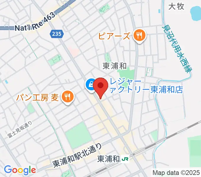 音楽教室Tutti Musicの地図