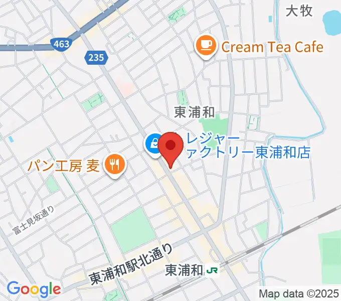 音楽教室Tutti Musicの地図