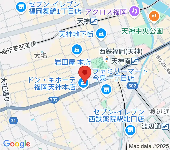 フレヴォ・リベルテ福岡の地図