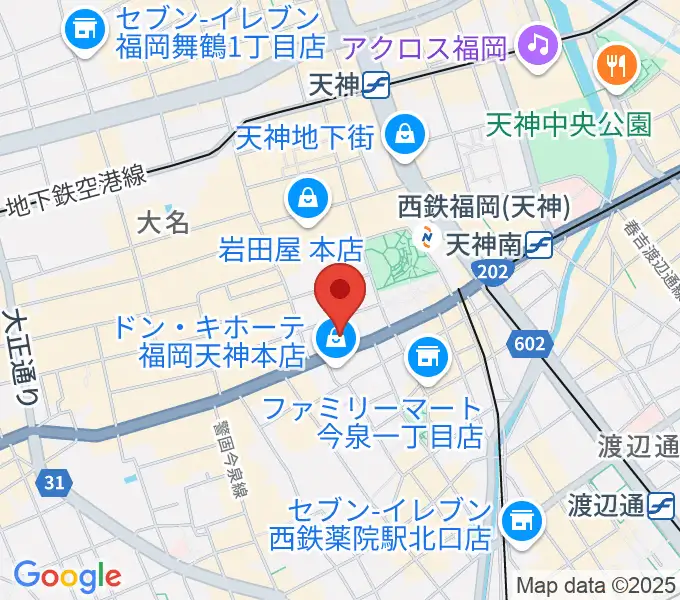 フレヴォ・リベルテ福岡の地図