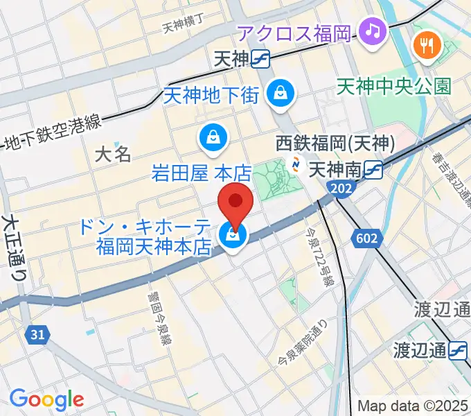 フレヴォ・リベルテ福岡の地図