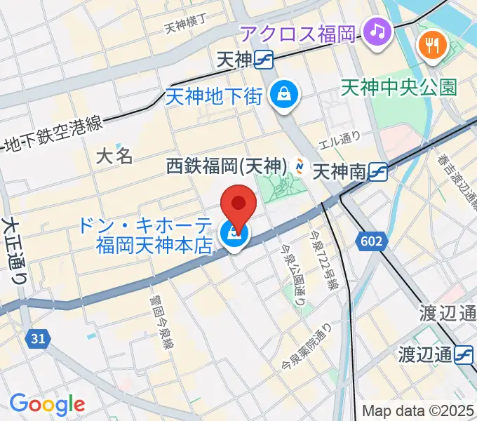 フレヴォ・リベルテ福岡の地図