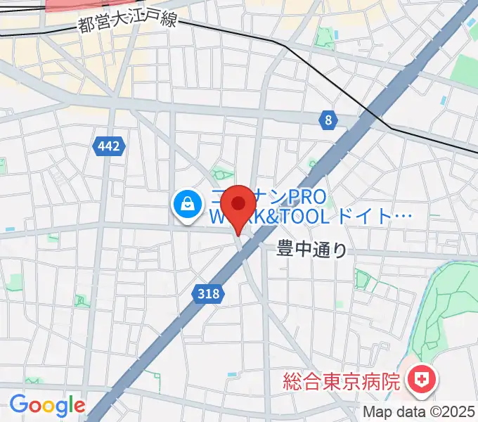 Music Studio Mの地図