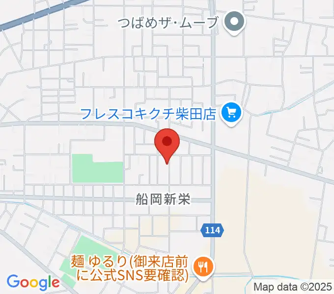 Megumi music schoolの地図