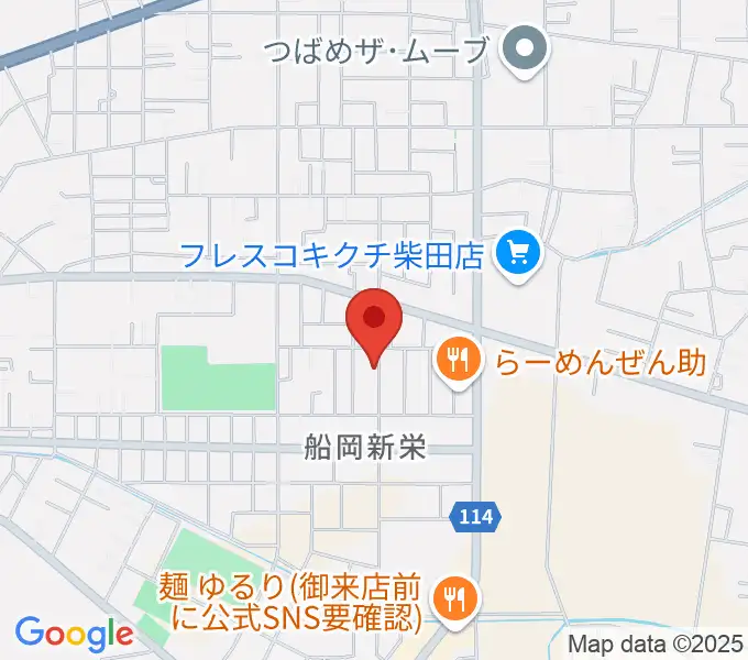 Megumi music schoolの地図