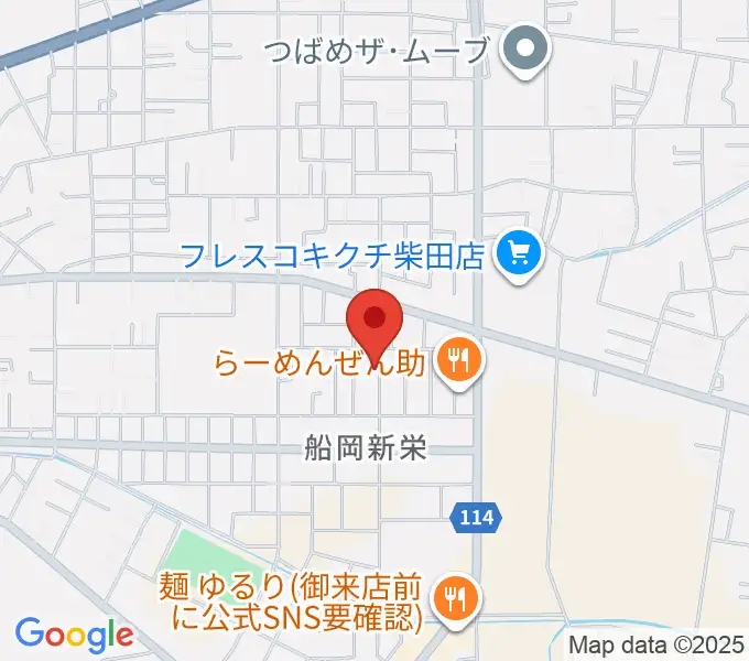 Megumi music schoolの地図