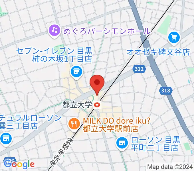 ボーカルスクールVOAT 東京本校の地図