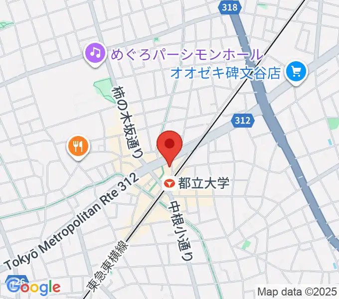 ボーカルスクールVOAT 東京本校の地図