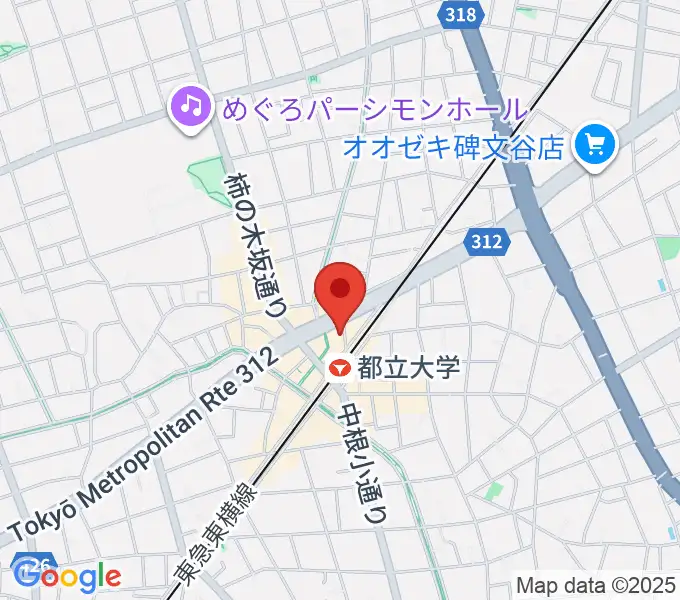 ボーカルスクールVOAT 東京本校の地図