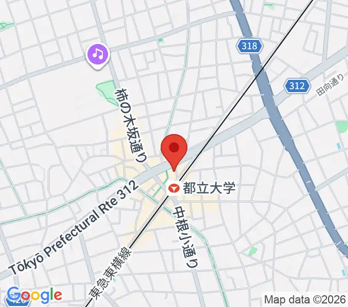 ボーカルスクールVOAT 東京本校の地図
