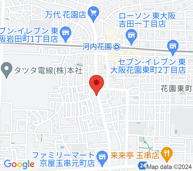 東大阪音楽学院の場所
