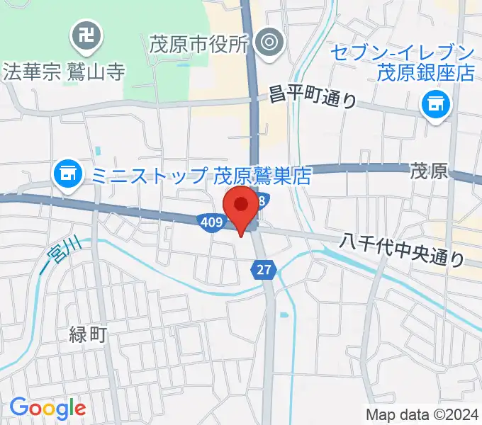 ラ・フィエスタの地図