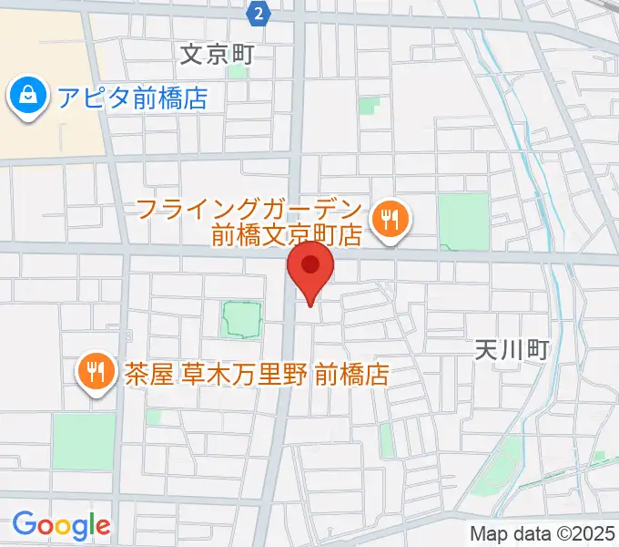 バップ・ジャズ・スクールの地図