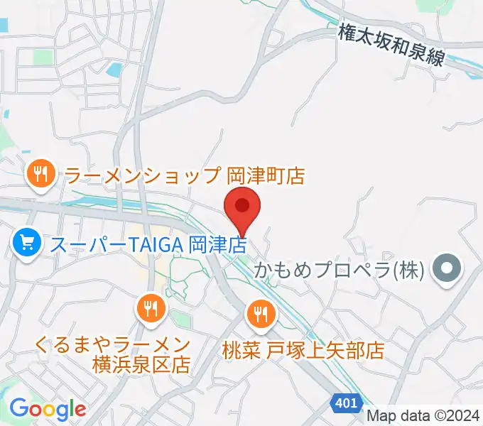 オーボエ教室カンタービレの地図