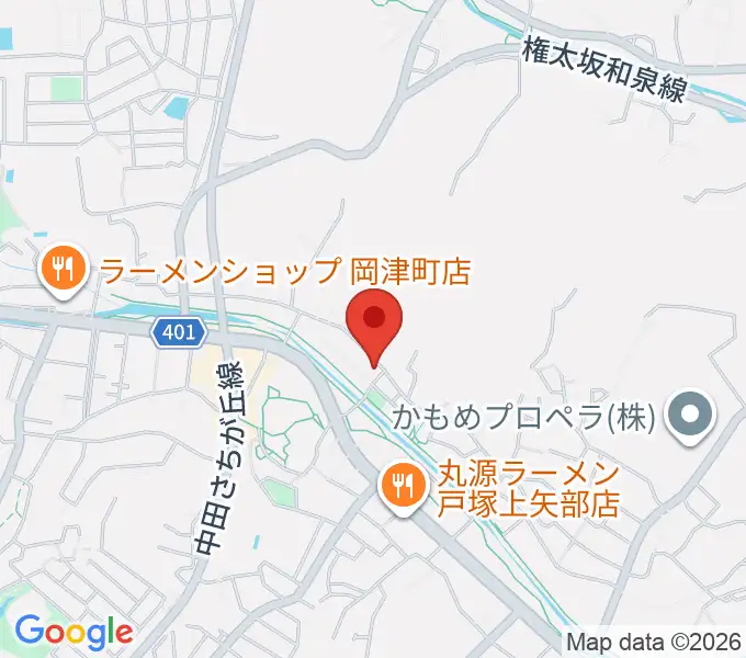 オーボエ教室カンタービレの地図